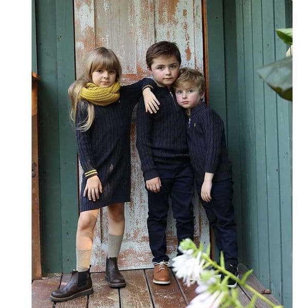 Ali Plus Cable Collection Knitted Dress Sweater Set Leggings Romper Brother Sister Family MatCHIng Navy Blue Mustard Yellow X250923