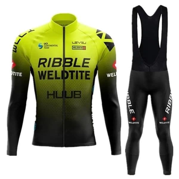2026 New Sets HUUB Spring /Autumn Long Sleeve Jersey MTB Bicycle Clothing Maillot Ropa Ciclismo Mans Bike Clothes Cycling Set 231120 outdoor Free Shipping