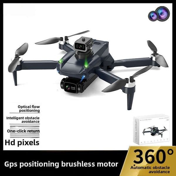 2025 New Mini Drone with HD Dual Cameras GPS 5G WiFi Brushless Motors Obstacle Avoidance FPV Aerial Photography Toys Gifts