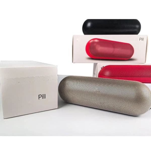 New Bluetooth speaker Pill Waterproof for Home Outdoor Stereo Bass Music Player BT 5.0 Wireless Speaker Independent TF