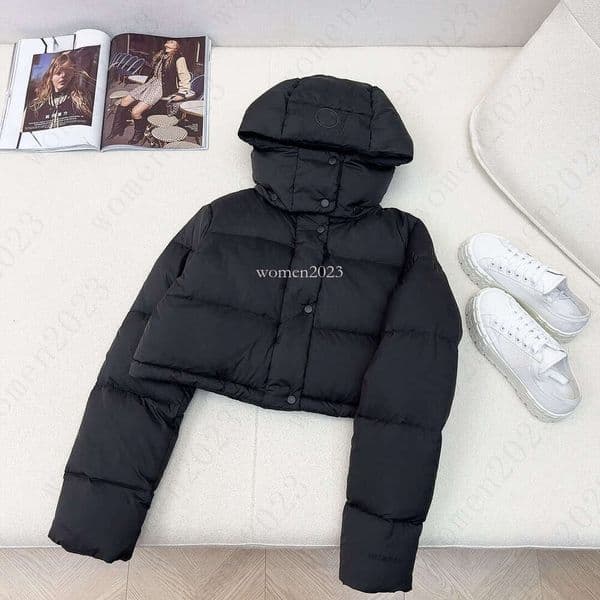 winter women down jacket designer hoodies down jacket brand short coat fashion logo puff coat vacation casual warm Fluffy jacket Sep 23