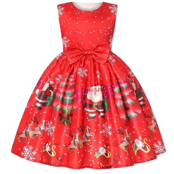 Girl s Dresses Baby Kids Christmas Infant Girl Flower Princess Party Tutu Children Wedding Bridesmaid Toddler Vestidos Clothes 221118