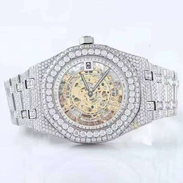 Modern Dia Elegant Moissanite Available at High Quality Watches From Best Selling Free Shipping