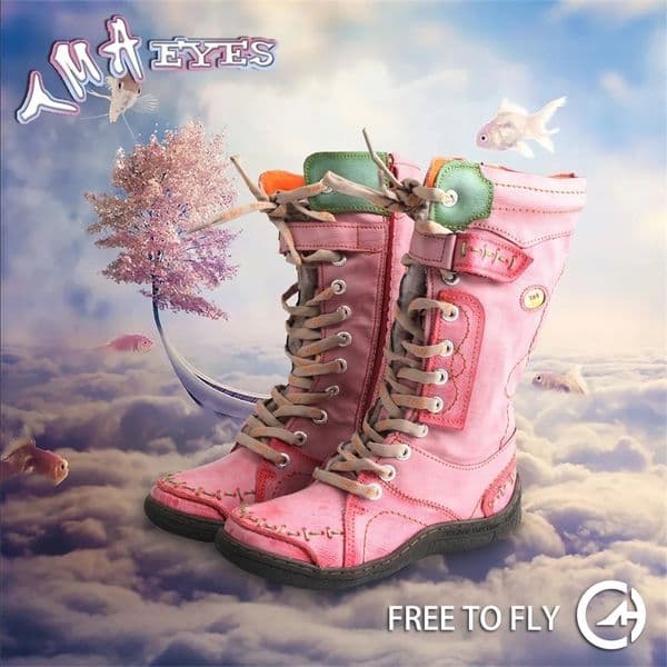 TMA EYES Long Warm Leather Womens Boots In Winter With Solid Color Hand Stitching 250117BJ
