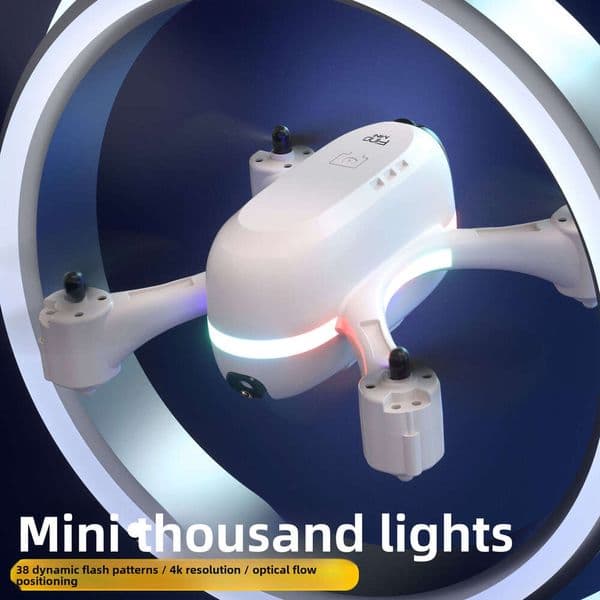 Drone Brushless 8K three HD Camera Remote control with screen Optical Flow Intelligent Foldable Quadcopter