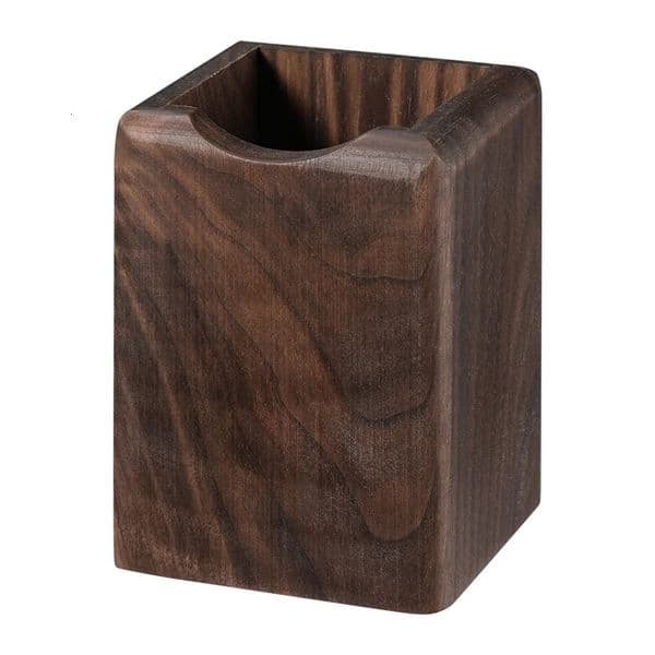 Pen Holder Make Brush Stand Desk Organizer Storage Box Wooden Black Walnut Office Supplies School Home Tabletop Accessories 240125bj