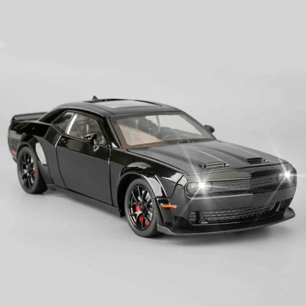 Simulation 124 Alloy Car Model Sound Light Collective Miniature Voiture Children Boy Diecast Toy Vehicle Z250923