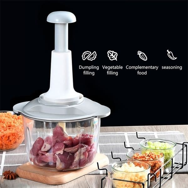 Manual Meat Grinders Mincer Grinder Machine Garlic Crusher Vegetable Cutter Food Processor Blender Chopper Kitchen Accessories 230715bj