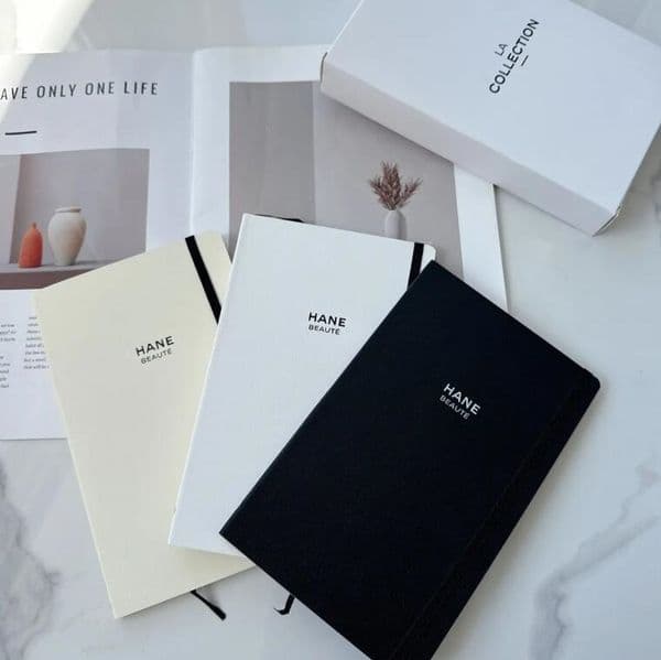 America Luxury Vintage Ballpoint Pen Set Designer Classic Letter Logo Notebook Fashion Business Student A5 Notepads