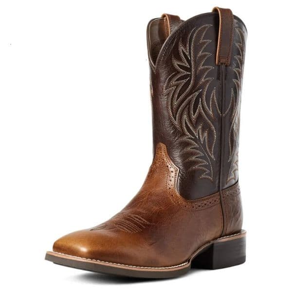 Men High Boots Embroidery Retro Handmade Mens Boots Western Cowboy Boot Pointed Toe Boots Hand Stitching Outdoor Mens Shoes 240601