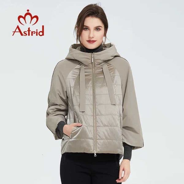 Astrid 2023 Spring coat women Outwear trend Jacket Short Parkas casual fashion female high quality Warm Thin Cotton ZM8601 Z250923