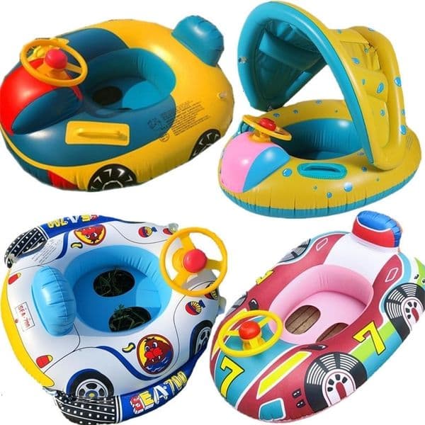 Toy Tents Inflatable Baby Float Lying Swimming Rings Infant Waist Swim Ring Toddler Trainer Buoy Pool Accessories Water Fun Toys 230719