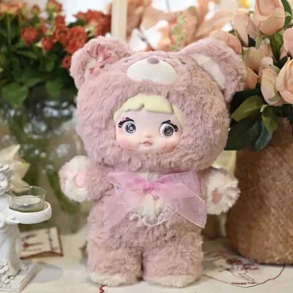 Nommi 400 Goodnight Bear Series Blind Box Fashion Plush Cute Dolls Desktop Ornaments Mystery Box Collect Toys Christmas Gifts X250923 M260319 Y260516 Y260528