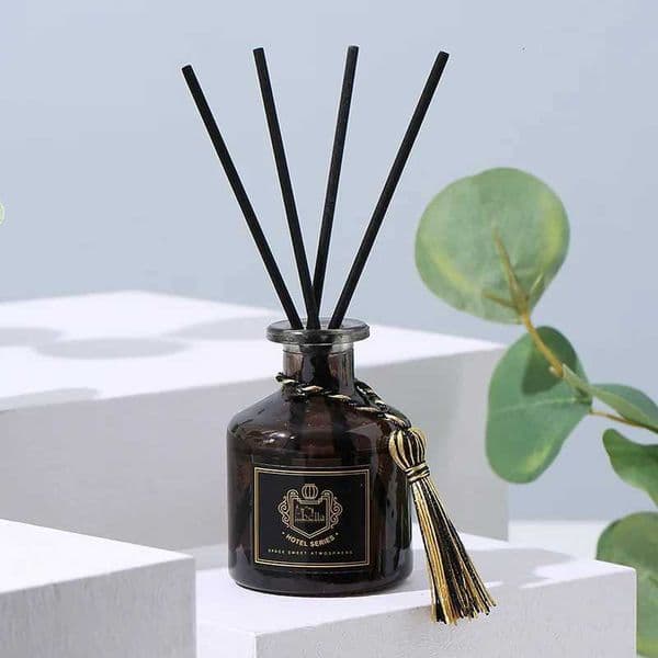 1pc 50ml Reed Diffuser with Fragrance expanding stick Healton Homestay Hotel Rattan Aroma Air Freshener Home Fragrance F250920A S25111