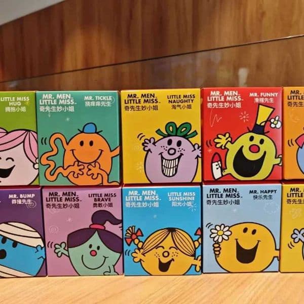 Genuine New Mc DonaldS MrMen Little Miss Blind Box Plush Doll Series Dolls Couplets Ornaments Gift Accessories X250923