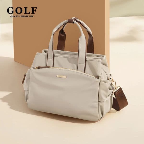 GOLF Womens Handbag Apricot In Shoulder Bucket Bags for Woman Top Handle Nylon Handbags Ladies Crossbody Fashion 240802