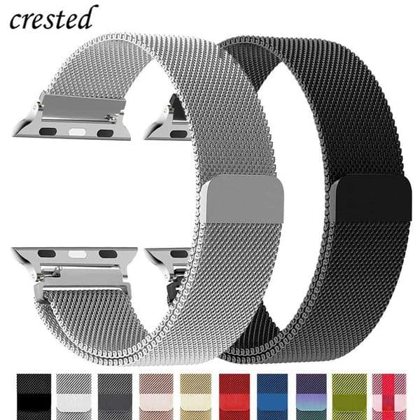 Milanese loop For Watch bands 44mm 40mm 45mm 49mm 41mm 38mm 42mm 44mm Bracelet iwatch Series10 11 9 SE 7 8 Ultra2 3 strap Z250924