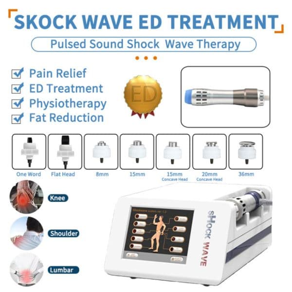 2025 Beauty Equipmente Penis Therapy Device Shockwave Machine Electric Stimulation Shock Wave For Body Pain Removal174