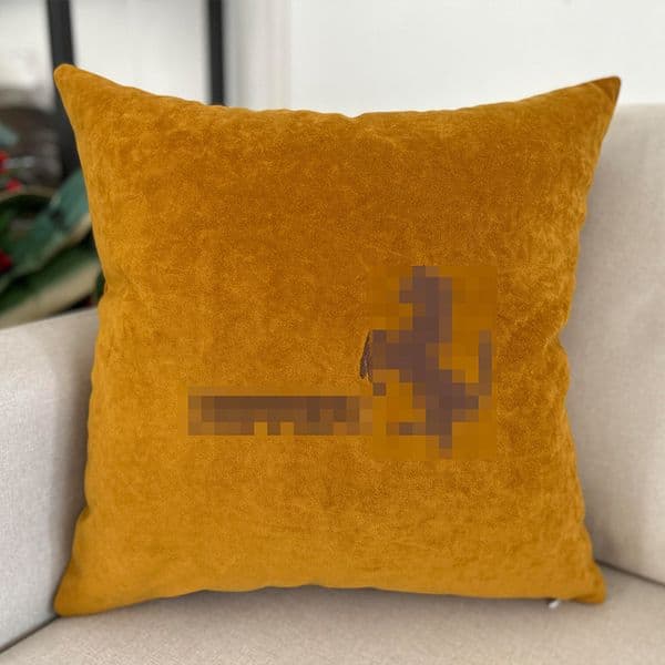 Modern Simple Sofa Backrest Soft Car interior furnishing Designer Model Room Bedroom Bedside car seat Cushion Cover Pillow cushion
