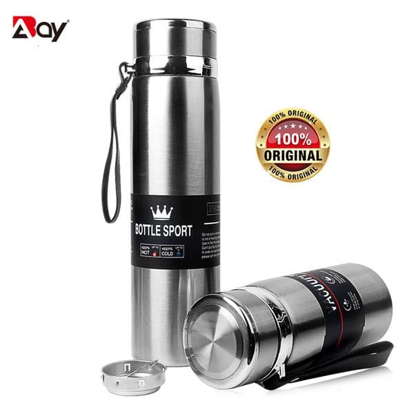Water Bottles Thermos Bottle Stainless Steel Cups Thermal Vacuum Flask Insulated Mug Double Wall Coffee Cold Tumbler Travel Drinkware 221130