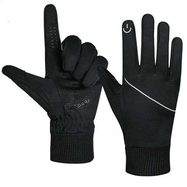 MOREOK winter gloves windproof touch screen protector warm gloves suitable for driving cycling riding and running 240906