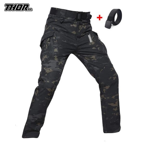 Thorsol Mens Cycling Long Pants Camouflage Tactics Casual Trousers Mountain Bike Bottom Culotte Largo Ciclismo Hombre Invierno 250214
