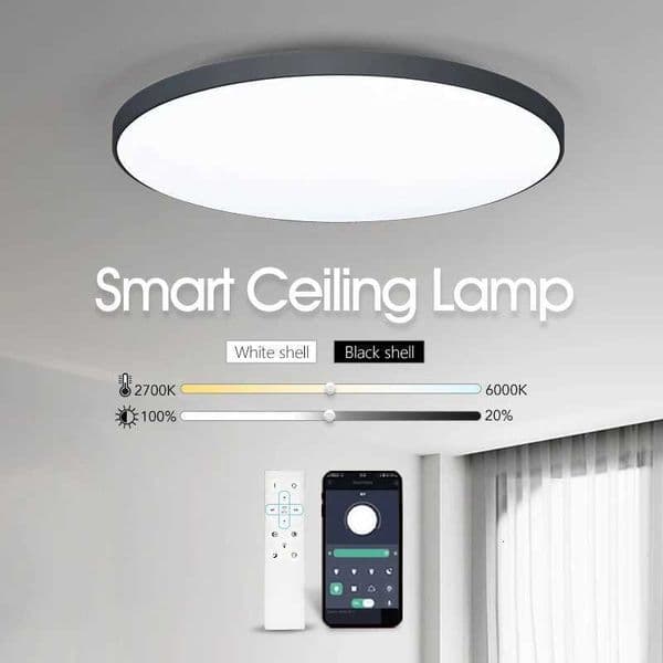 MARPOU Smart ceiling lamp led lamp for bedroom ceiling lights with Remote control Dimmable led lights for room Living room X250924