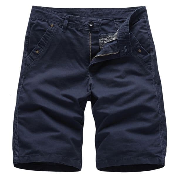Men's Shorts Summer shorts men100% cotton casual men shorts Bermuda masculina Male Straight Embroid Zipper Pants breeches Male Tactica shorts 230414