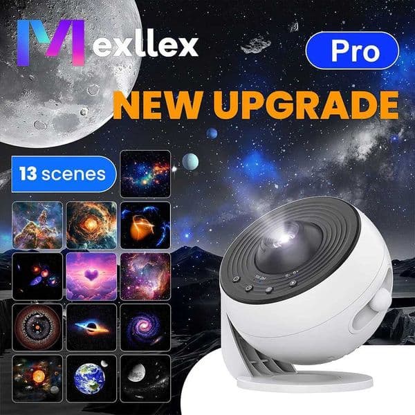 Upgrade 13 in 1 Starry Sky 4K HD Planetarium Galaxy Projector PRO Lamp Timer Nebula Night Light for Bedroom Gift Home Party X250924