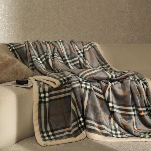 Premium Luxury Blanket Soft, Elegant Throw for Sofa, Bed, Travel, and Relaxing Use