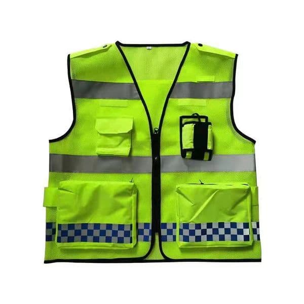 Multi-functional safety vest and reflective suit for road alert