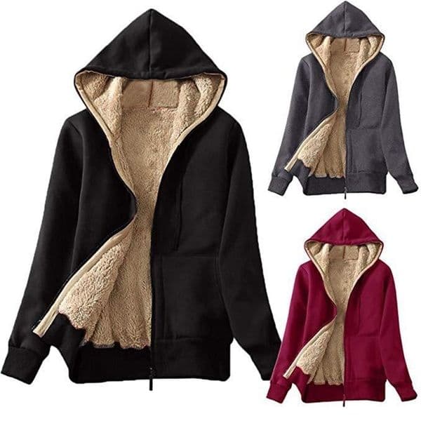 Hooded Women Coats And Jackets Winter Casual Thicken Faux Fur Coat With Hood Overcoat Outwear For Lady Solid Thermal Female Coat T200111