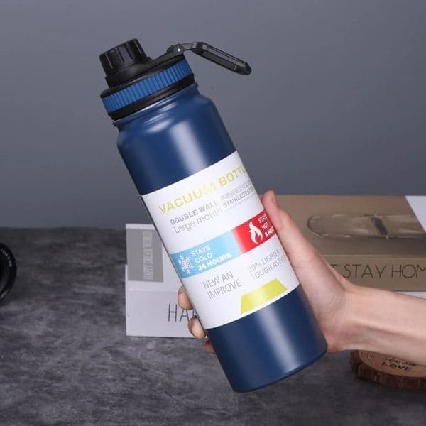 Water Bottles 600800ML Portable Thermos 304 Stainless Steel Double Wall Vacuum Flask Insulated Tumbler Travel Cup Mug 221130