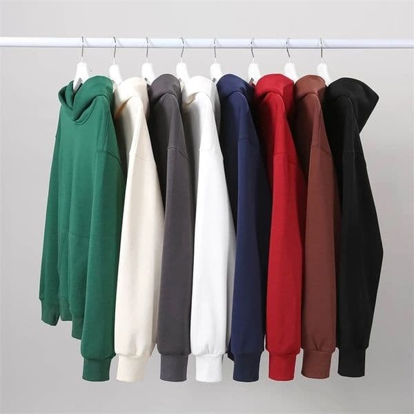 16.9oz 480gsm heavy-duty cotton and velvet hooded sweater mens thick polar wool pullover hooded sweater womens sportswear 241128