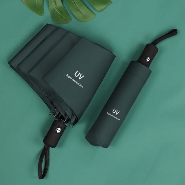 woman Designer Umbrellas Fully Automatic UV Sunscreen Antiuv Sun Threefold 8 Ribs 10 Rain Folding Sunshade 230510 Free Shipping