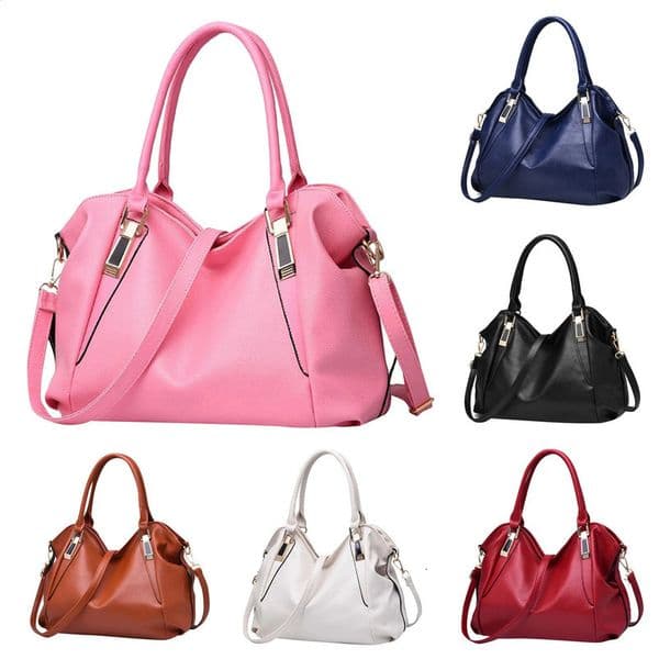 Womens fashionable soft leather handbag classic tempered large capacity top daily single shoulder cross body bag 240817