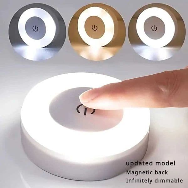LED Light Portable USB Rechargeable Touch Night Light for Living Room And Bedroom Lights Lamp Home Decorations Decor Lights X250924