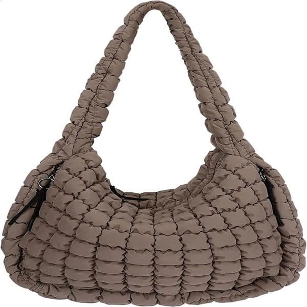 Womens handbag large bedding inflatable shoulder bag lightweight pad homeless bolsas bolso mujer 240813