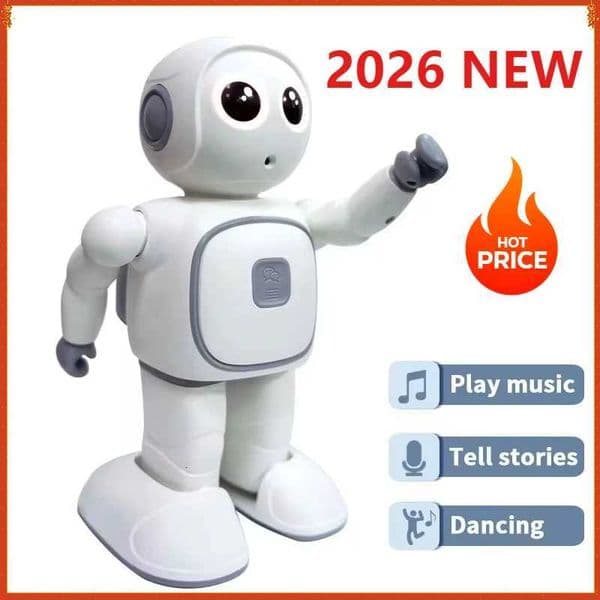 New 2026 Childrens Programmable AI Robot Voice Interactive Educational Dance Wifi Smart Electronic Toy for Kids X250925
