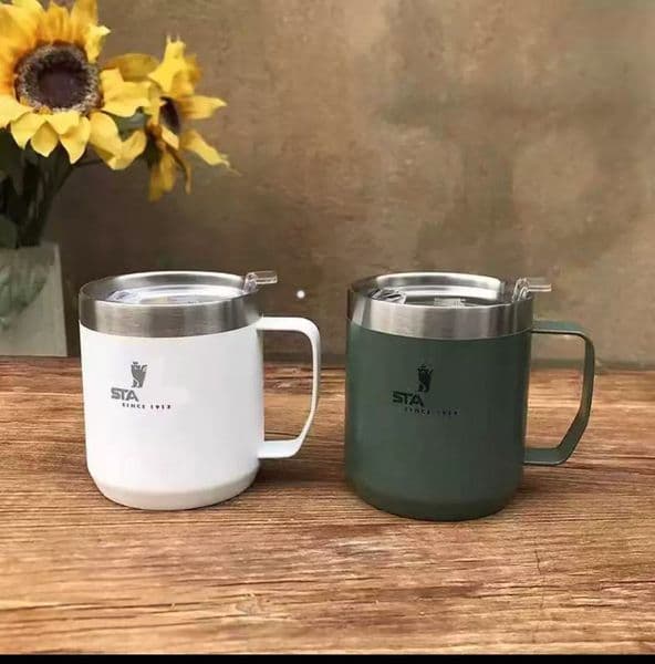 Camp Hunt camp equipment Knife Designer Water Cup Office 304 Stainless Steel Thermos Flask Outdoor Camping Beer Mug With Bottle Opener Q260403
