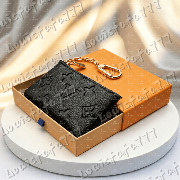 Designers Mini Wallet Fashion Womens Mens Keychain Ring Credit Card Holder Coin Purse M62650 With box and dust