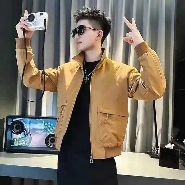 Spring Autumn Man Coat Cargo Zip V Jacket for Men Cheap Clothes Offer Cold Stylish High Quality Joker Luxury Designer Harajuku X250925