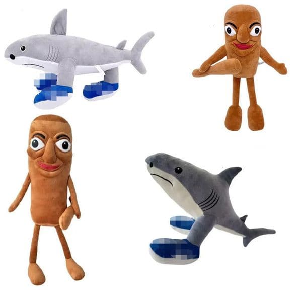 Tung Sahur Plush Toy Juguete TungTung Sahur Tralalero Tralala Toy Tralalero Tralala Shark Plush Doll Merch Birthday Gift 250528