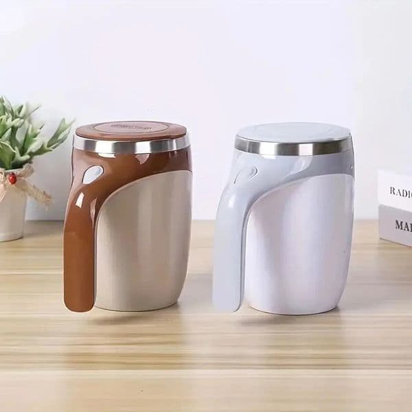 1pc Automatic mixing cup rechargeable magnetic coffee cup waterproof automatic mixing cup suitable for office/kitchen/travel. 250515