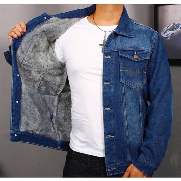 Men's Jackets Spring Autumn Man Coats Plus Size Plush Thicken Cozy Vintage Handsome Outdoor Simple All-match Fashion Casual Denim Jackets 230225