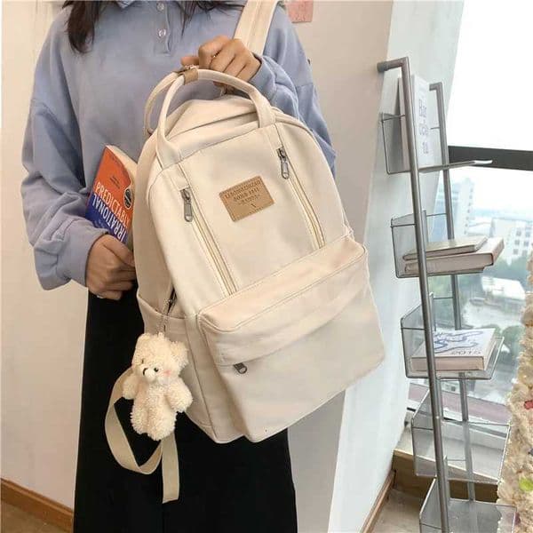 Diehe Solid Color Women Backpack High Quality Youth Waterproof Backpack for Teenage Girls Female School Shoulder Bagpack Z250925