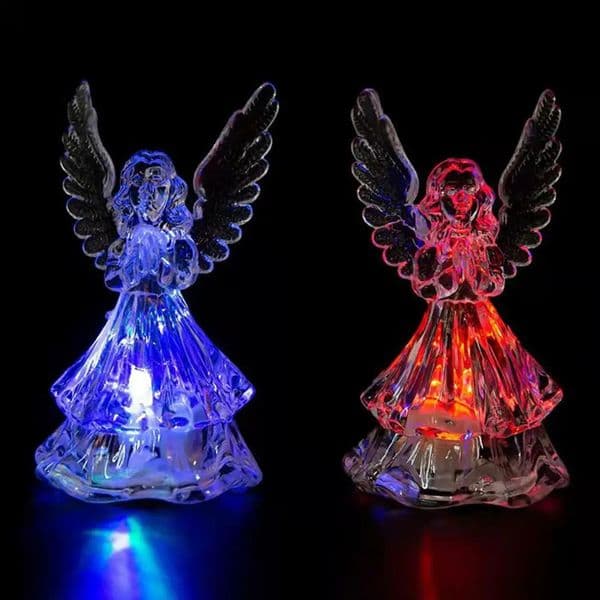 3D Angel Desk Lamp Valentines Day Gift LED Night Light Decoration Living Room Nordic Style 240819