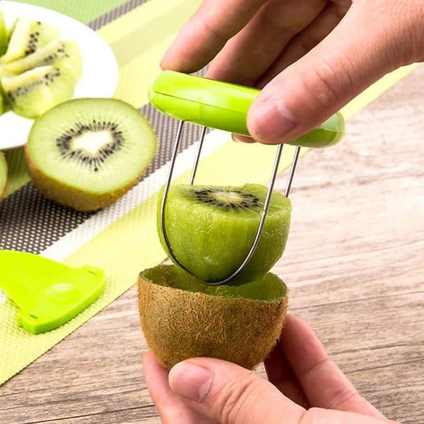 Detachable kiwi cutter kitchen creative fruit peeling machine salad cooking tool lemon small tools and accessories 240830