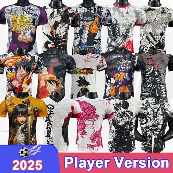2025 JaPAn Mens Player Soccer Jerseys ITAKURA ENDO MITOMA MINAMINO DOAN ITO Anime style Special Edition Football Shirts