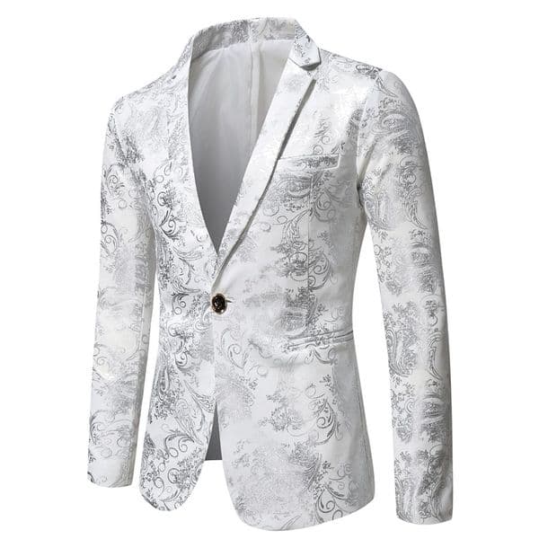 Men's Suits Blazers High Quality Blazer Men's Korean Edition Trend Elegant Fashion Simple Business Casual Party Performance Gentleman Suit Jacket 230328